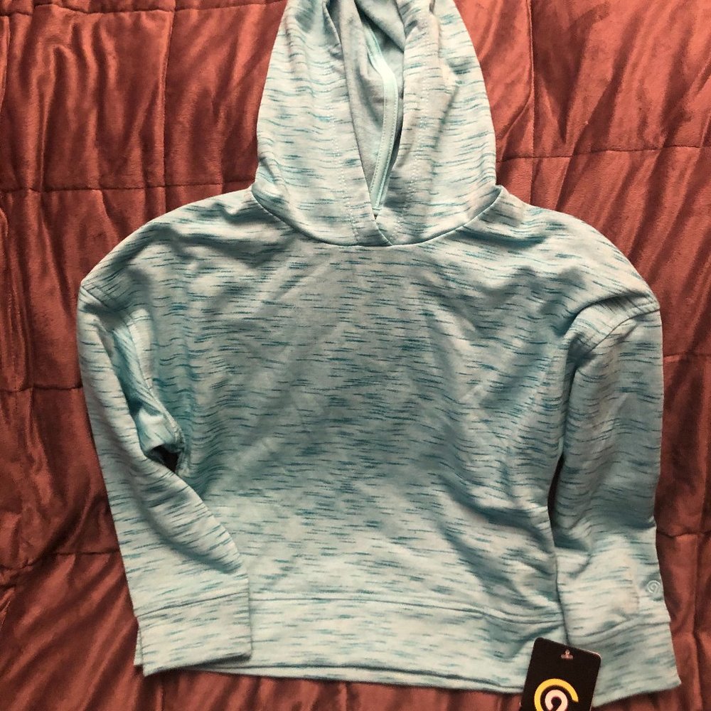Girls plush fleece hoodie - Picture 1 of 2